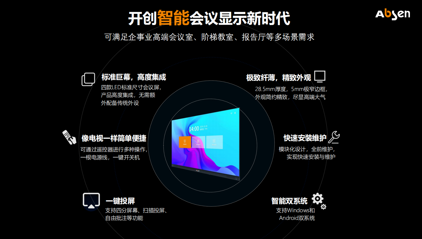 Absenicon 3.0一體機產品介紹