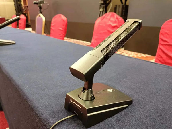 鐵三角 AT881TL/SS臺(tái)式單音頭超指向性電容話(huà)筒照片